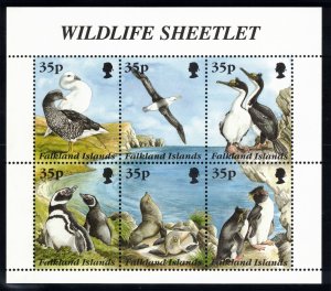 FALKLAND ISLANDS 1995 Wildlife; Scott 643, SG 746a; MNH