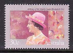 Australia-Sc#893- id12-unused NH set-QEII-58th Birthday-1984-
