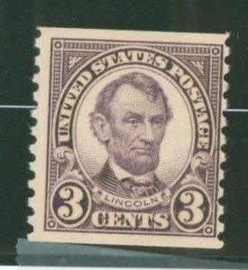 United States #600 Mint (NH) Single