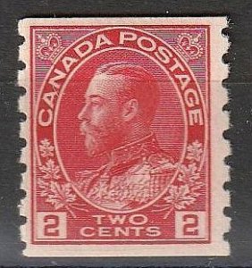 Canada SC# 127 Coil Mint with Thin   (~1893)