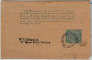 65800v- AUSTRALIA:  QUEENSLAND - Postal History - POSTAL STATIONERY WRAPPER  # 2