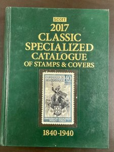 2017 Scott Classic Specialized Catalogue of Stamps & Cover 1840-1940  