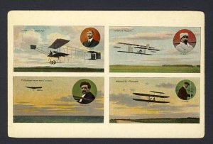 POSTAL HISTORY - Pioneer Aviation - Farman, Cody, Bleriot, Wright POSTCARD