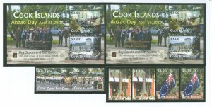 Cook Islands #1391-1400 Mint (NH) Souvenir Sheet (Scouts)