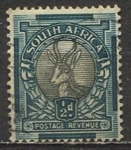 South Africa; 1937: Sc. # 46a: Used Single stamp