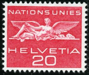 SWITZERLAND #7O24,7O25, UNUSED MINT HINGED SET OF 2 STAMPS - 1959 - SWIT093