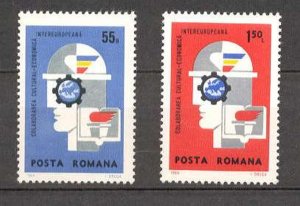 Romania - 1969 - Mi. 2764-65 (Co-Runner) - MNH - BE072