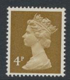 GB Machin SG X861 Mint Never Hinged - 4p