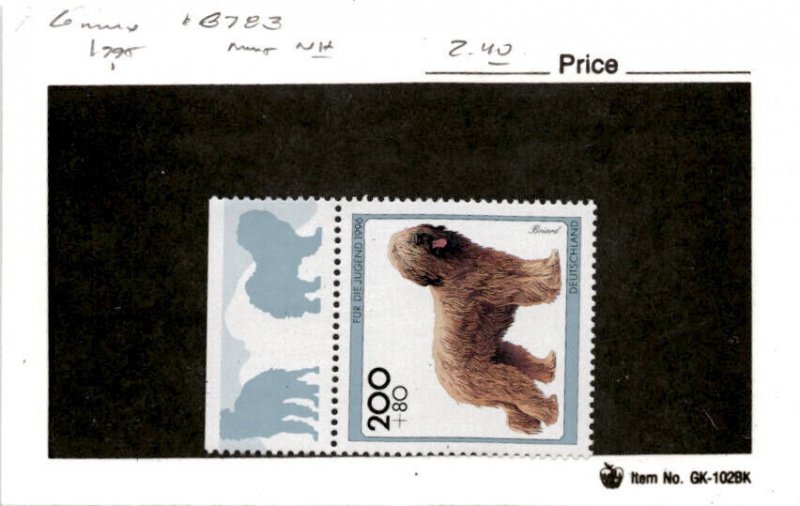 Germany, Postage Stamp, #B783 Mint NH, 1995 Dog (AB)