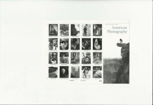 US Stamps/Postage/Sheet Sc #3649 Masters Modern Photograpyh MNH F-VF OG FV $7.40