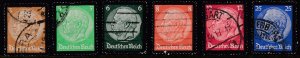 Germany #436-441 Used - SCV $10.60