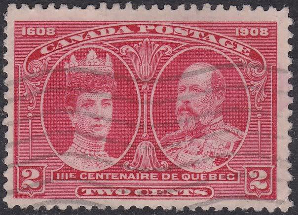 Canada 98 King Edward VII & Queen Alexandra 1908