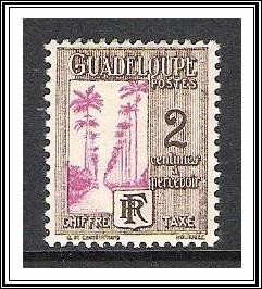Guadeloupe #J25 Postage Due MH