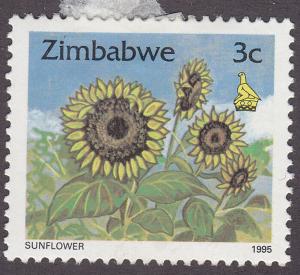 Zimbabwe 722 Sunflower 1995