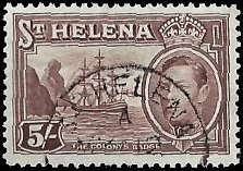 ST. HELENA   #126 USED (1)