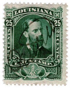 (I.B) US Revenue : Law Stamp 25c (Louisiana)