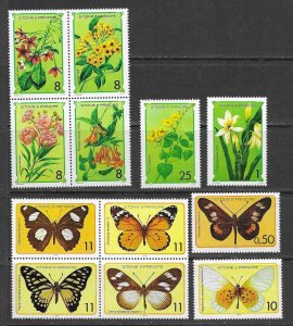 Sao Tome and Principe 501-6 MNH Butterfly set X 25 sets vf.  2022 CV $ 510.00