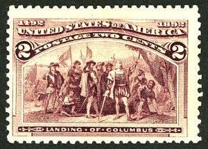 U.S. #231 MINT OG NH