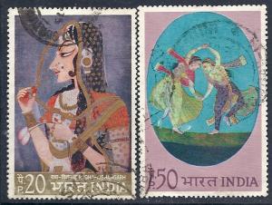 India #577-578  (U) CV $2.85