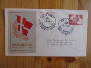 1969 Greenland First Day Cover - Scott # 70 (YY26)