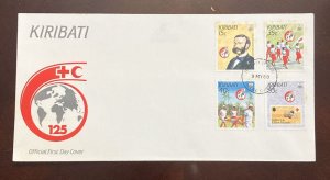 D)1988, KIRIBATI, FIRST DAY COVER, ISSUE 125TH ANNIVERSARY OF THE INTERNATIONA