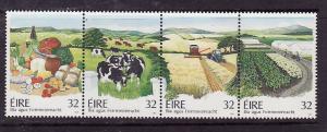 Ireland-Sc#880a-unused NH set-Food & Farming-1992-