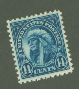 United States #565 Unused Single