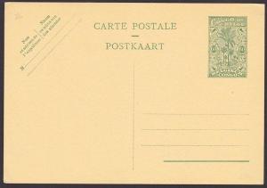 BELGIAN CONGO 1932 60c postcard fine unused.................................1232