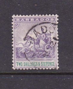 Barbados 1903 Sc 80 FU - Scarce