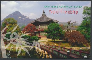 Australia Korea Friendship Year issues with SG 3665-3666   SC 3587-3588 see s...