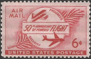 # C47 MINT NEVER HINGED ( MNH ) POWERED FLIGHT