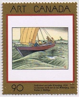 Canada Mint VF-NH #1635 York Boat