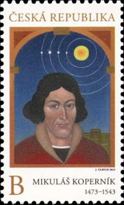 Czech Republic 2023 MNH Stamps Scott 3920 Nicolaus Copernicus Astronomy Space