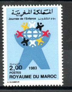 1983- Morocco - Children's Day- La journée de l'enfance - Complete set 1v. MNH** 