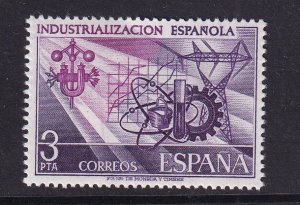 Spain  #1917  MNH  1975  industrialisation .  symbols of industry