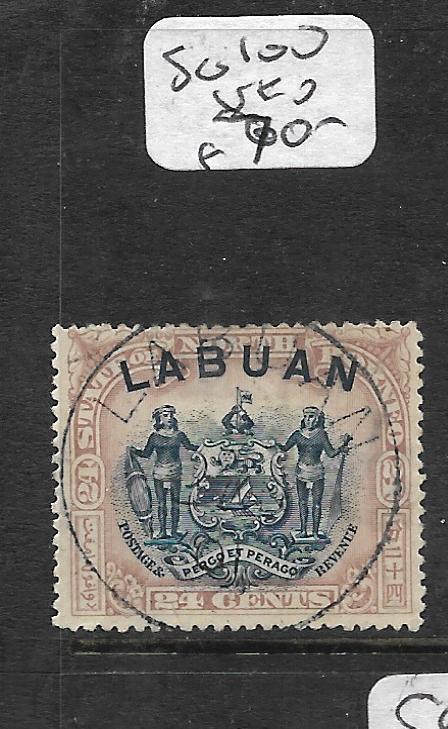 LABUAN (P2603B)  ARMS LION 24C  SG 100 SON CDS VFU