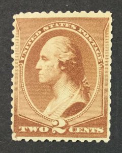 MOMEN: US STAMPS #210 MINT OG NH LOT #47926