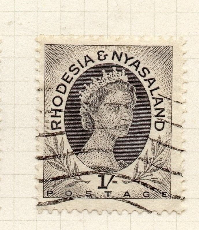 Rhodesia Nyasaland 1954 Early Issue Fine Used 1S. 282368