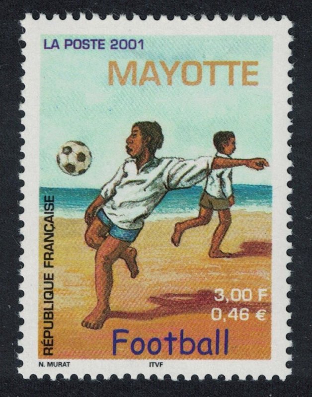 Mayotte Children playing Football 2001 MNH SG#133