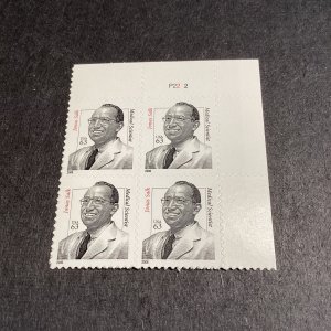 Scott#3428 Plate Block #P2222- 2006 Jonas Salk 63c MNH-US