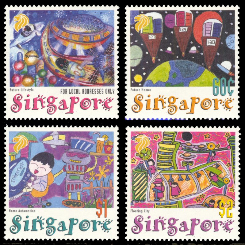 Singapore 2000 Scott #943-946 Mint Never Hinged