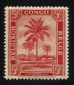 Belgian Congo #187   MH