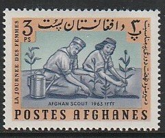 1964 Afghanistan - Sc 668A - MH VF - 1 single - Scouts