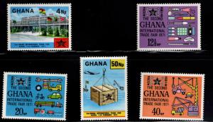 GHANA, Scott 410-414, MNH** set