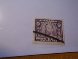 Canada Revenue Stamp  van Dam  #  FX5  used