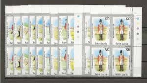 ST LUCIA 1987 SG 928/46 MNH Cat £116