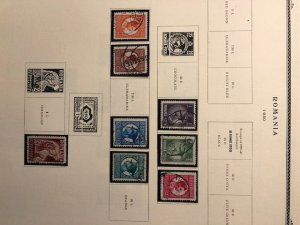 Romania 1858 to 1940 19 pages