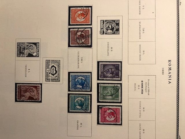 Romania 1858 to 1940 19 pages