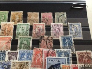 Greece mixed used stamps A10487