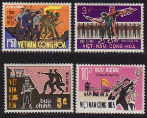 VIETNAM SÜD SOUTH [1969] MiNr 0435-38 ( **/mnh )